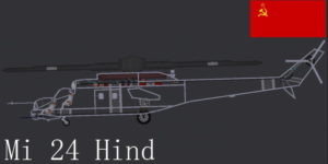 MI 24 Hind – ударный вертолет