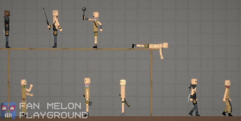 Персонажи Готика "1" - Болотный лагерь в игре Мелон Плейграунд